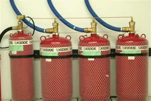 Extintores de gás carbônico